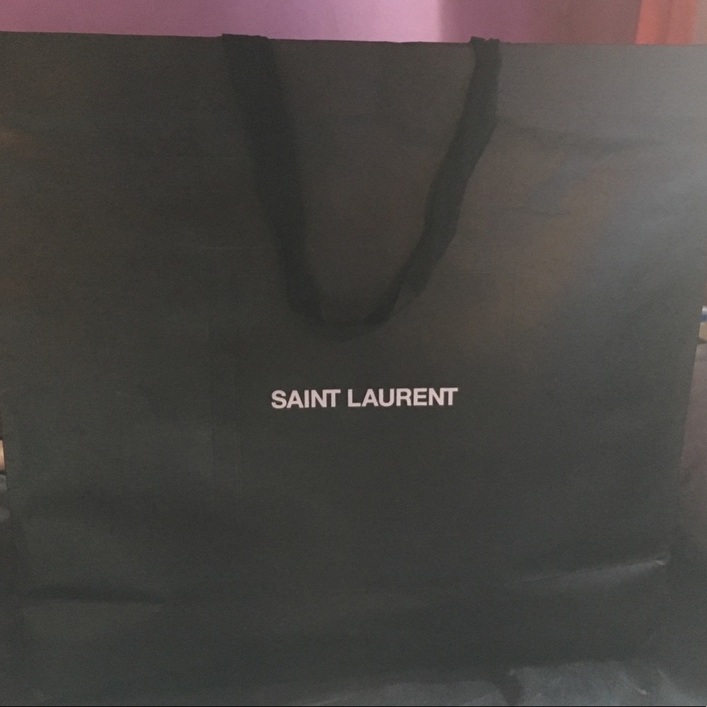 X- Large Yves Saint Laurent shopping bag